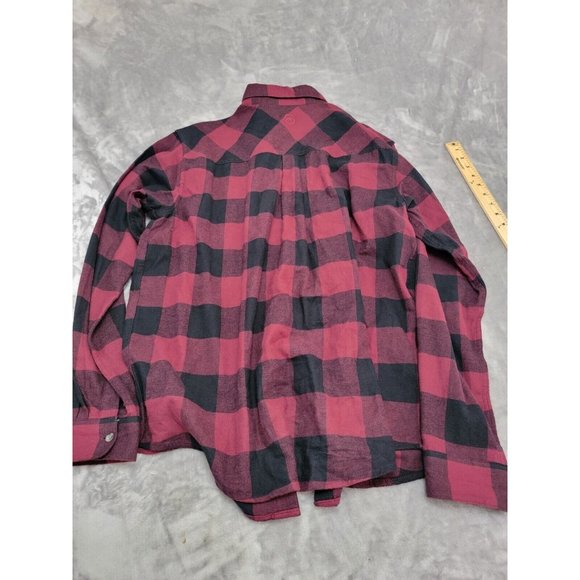 Magellan Flannel Shirt Mens Large Plaid Button Up Long Sleeve Classic Fit‎ - Picture 7 of 7